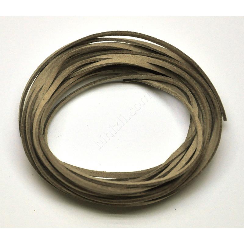 Süet Ip Vizon Rengi ( 5 Metre ) Çap: 3x1,5 Mm